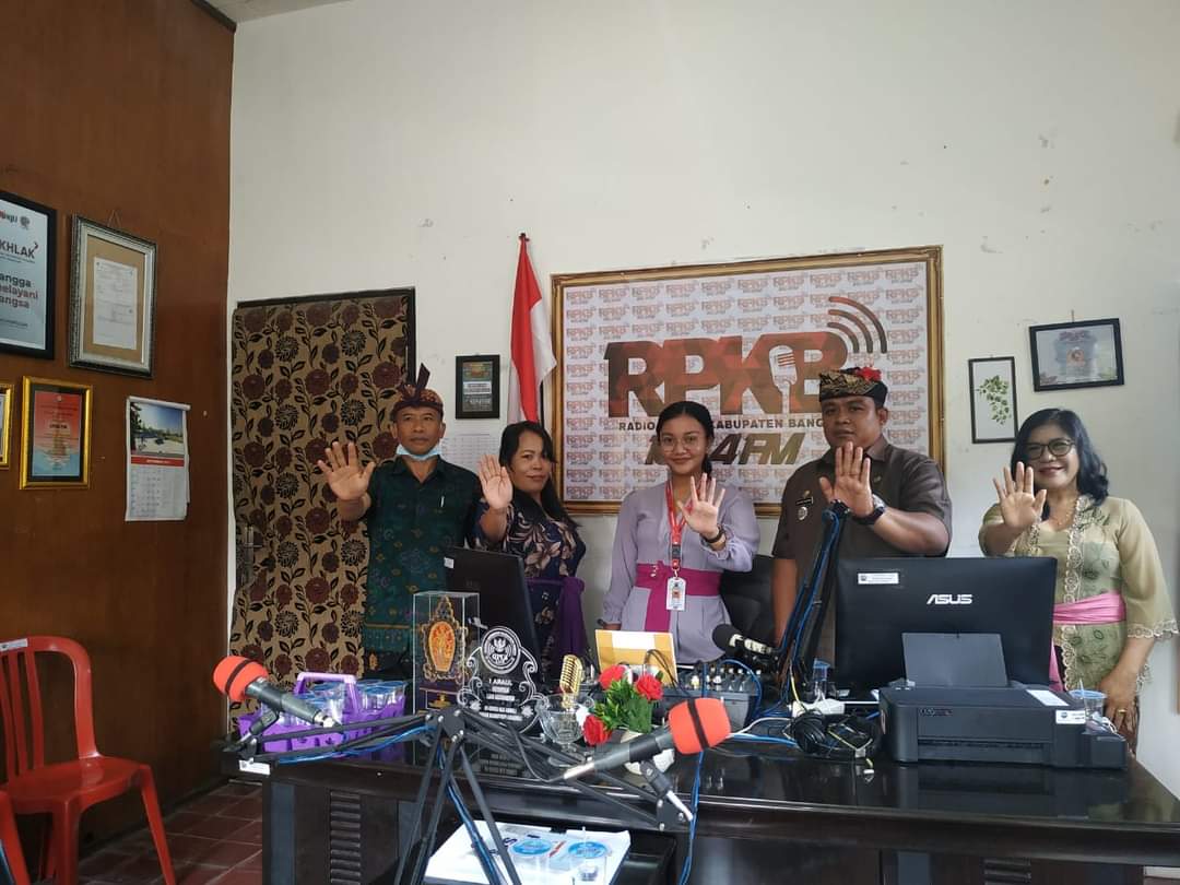 Interaktif hari ini bersama Bapak Camat Bangli dan Penyuluh KB Kec. Bangli