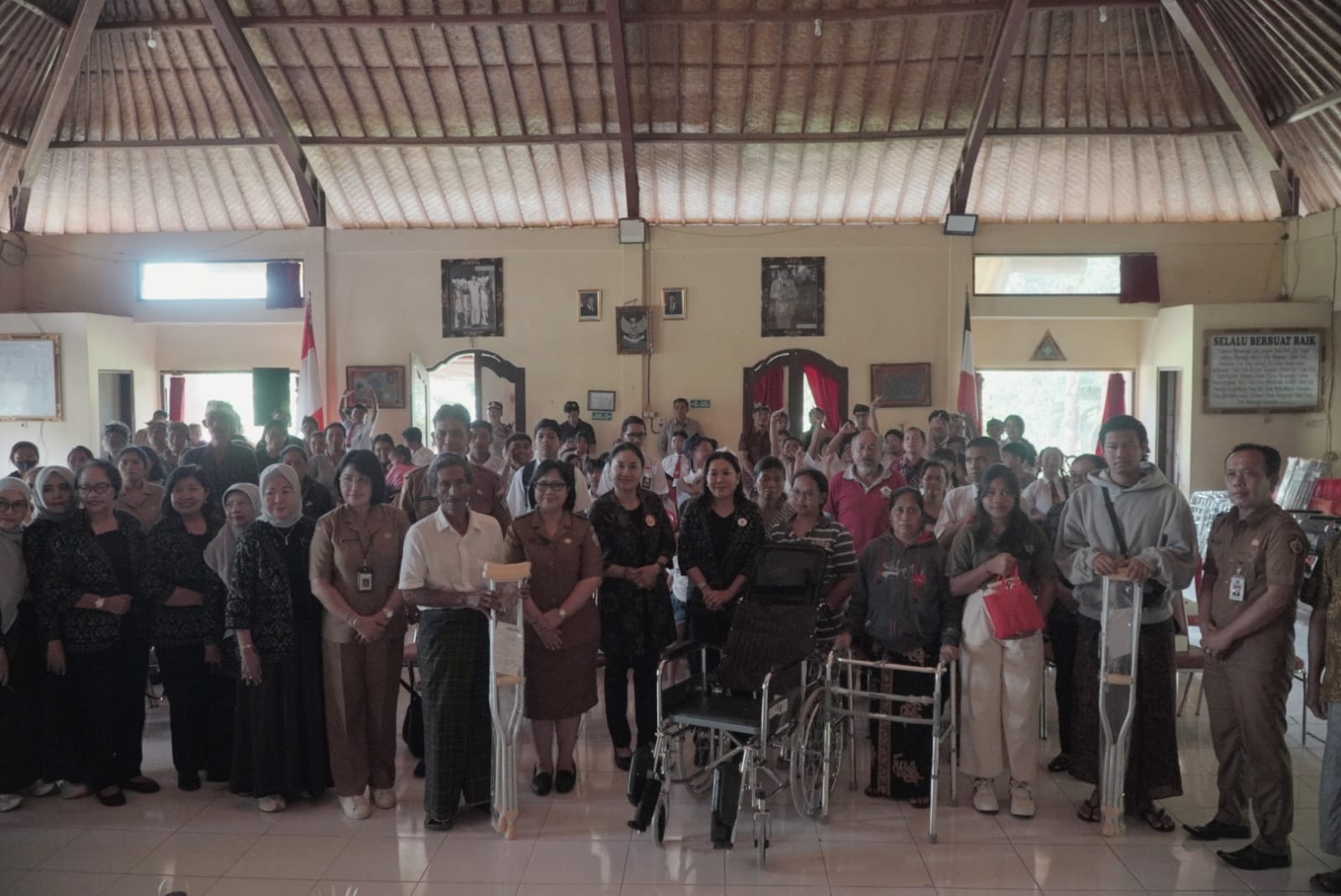 GOW Bangli Bersinergi dengan BKOW, BK3S, dan Forum Puspa Gelar Aksi Sosial di Gurukula
