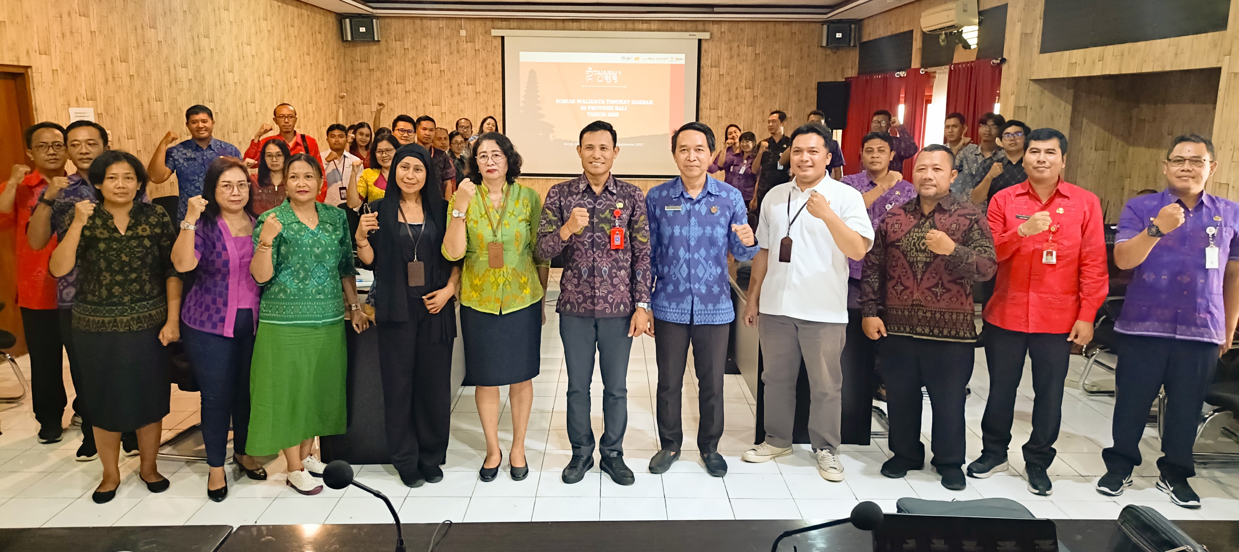 WUJUDKAN SATU DATA INDONESIA, SEKDIS KOMINFOSAN BANGLI JADI NARASUMBER FORUM WALIDATA PROVINSI BALI
