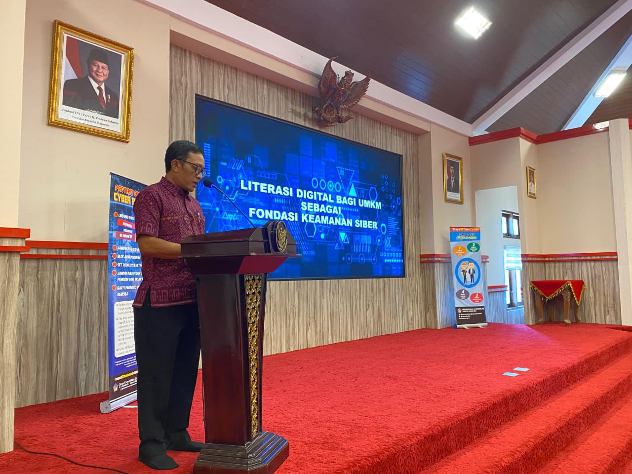 Tingkatkan Daya Saing,  Pelaku UMKM Bangli Ikuti Literasi Digital "Cakap Digital"