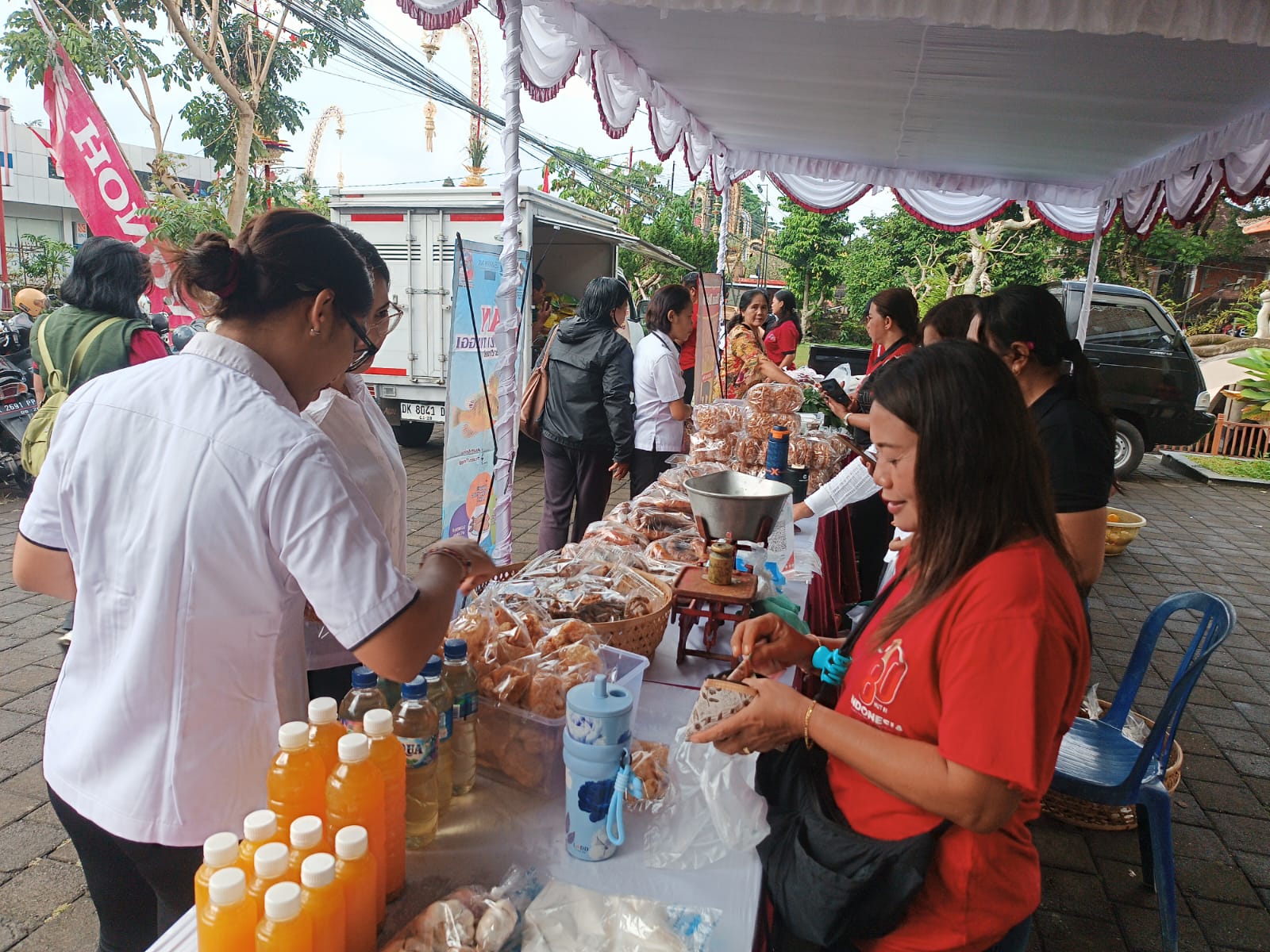 Potong Rantai Distribusi, Pemkab Bangli Gelar Pasar Tani di HUT ke-822