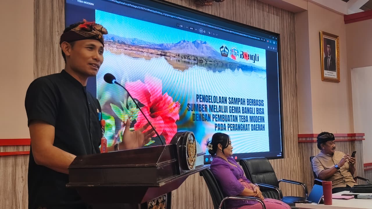 Wujudkan Bali Hijau, Pemkab Bangli Dorong Pengelolaan Sampah Berbasis Sumber Lewat Kolaborasi Teknologi dan Kearifan Lokal