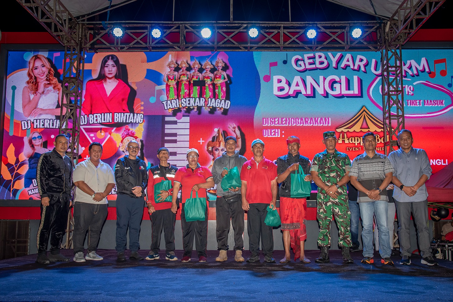 Dorong Ekonomi Lokal, Wakil Bupati Bangli Buka Gebyar UMKM Bangli 