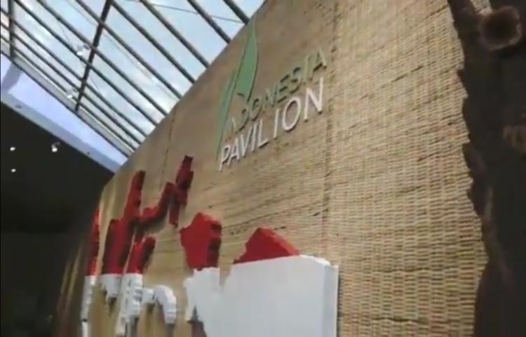 Indonesia Pavilion dirancang dan dibangun sebagai fasilitas untuk para peserta Annual Meetings 2018