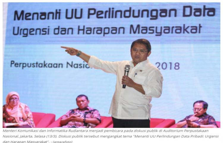 Menkominfo: Data Pelanggan Registrasi Prabayar Tidak Bocor!