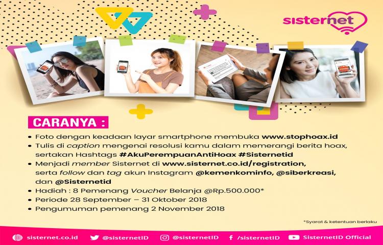 Sobatkom, ada yang mau ikutan jadi duta antihoaks?